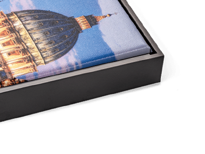 Modern Metal Float Frame - Black
